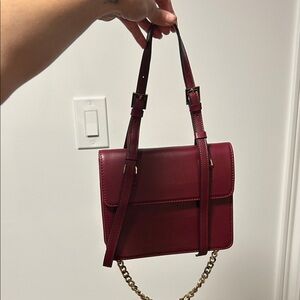 Chic Burgundy Mini Bag
